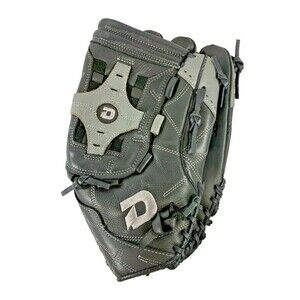 DeMarini Diablo 14" A0725 DB14 Black & Grey Ecco Leather Softball Glove RHT